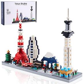COZYMASS Arquitetura Tokyo Skylines Building Blocks Colle