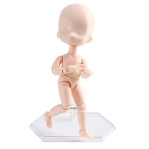 Modelo de boneca HDZWW - corpo móvel infantil em resina