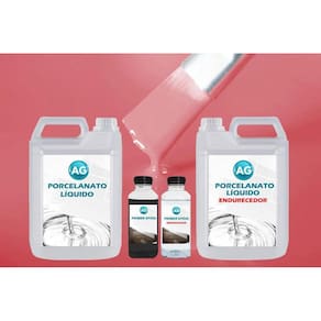 Kit Porc. Líquido Primer Epóxi + Resina Acab. - Cor Sólida
