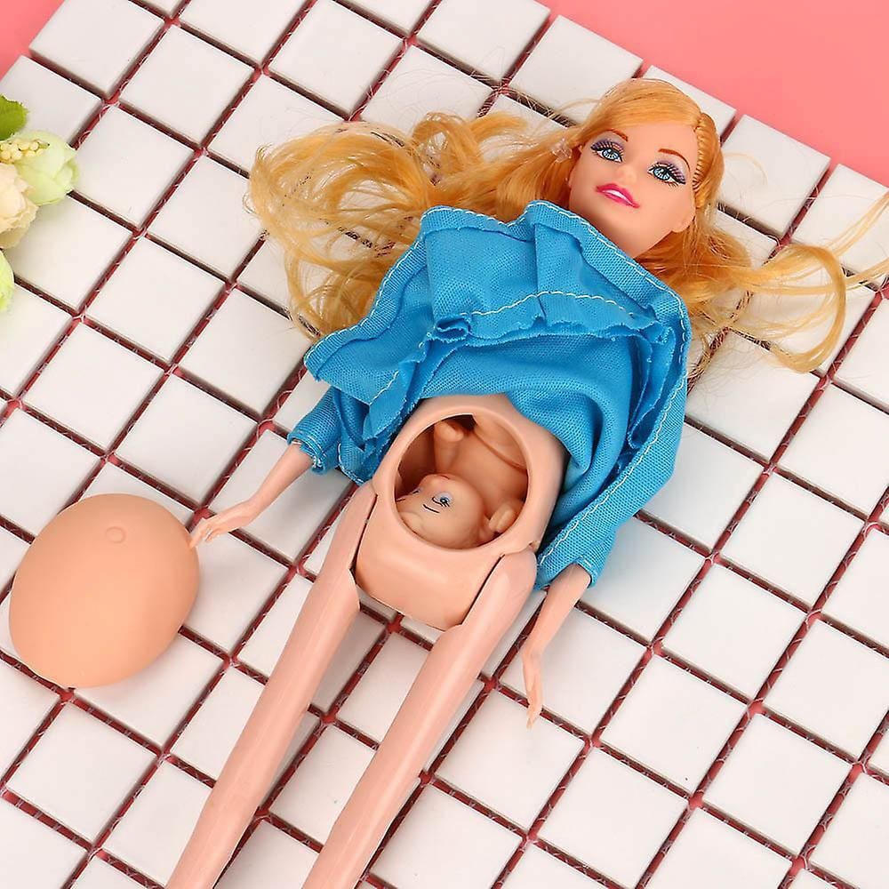 Gang dos bebês - Barbie Grávida com acessórios.