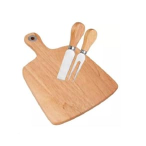 Kit 3 Peças Tabua c/ Utensílios Queijo 19x26cm Unyhome