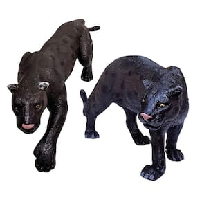 2pcs brinquedos de animais estatuetas casa decorar brinquedos educativos pré-escolares para crianças