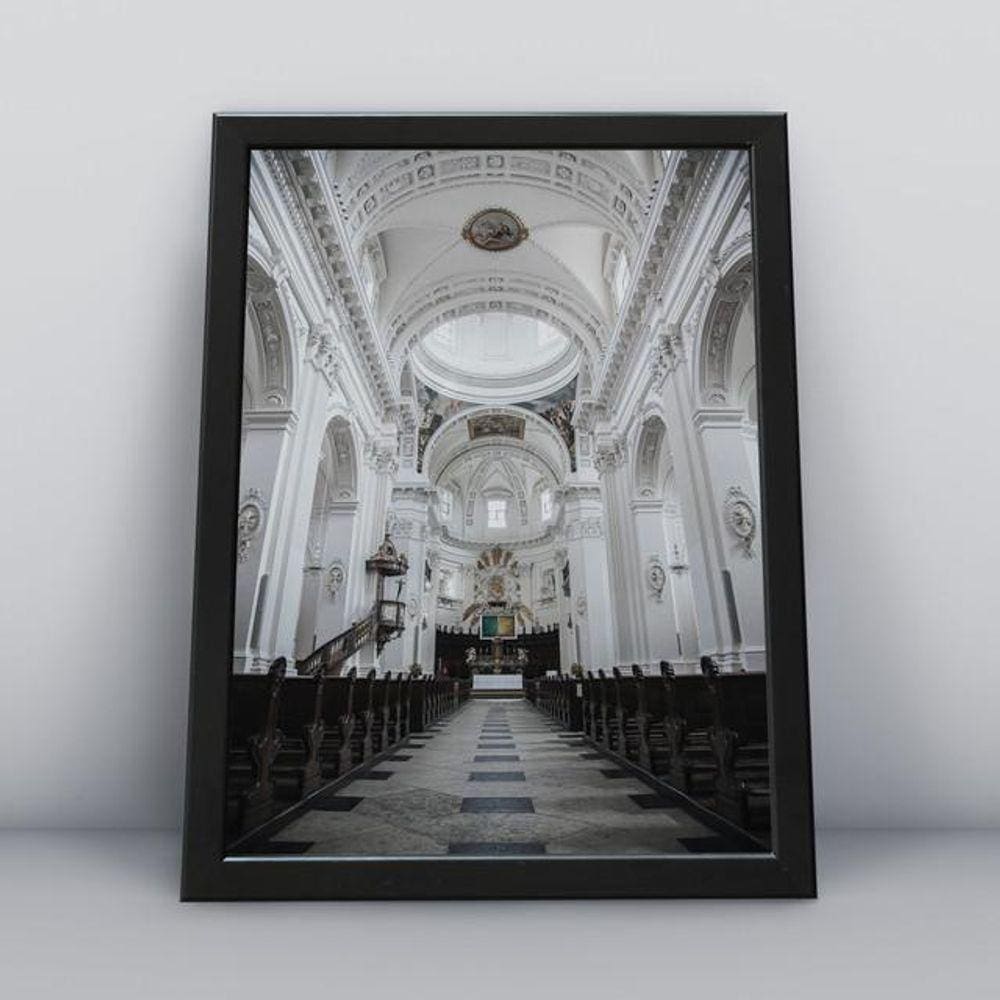 Quadros TAC Religião Cristã 051 - 20x30cm - MDF - Colorido