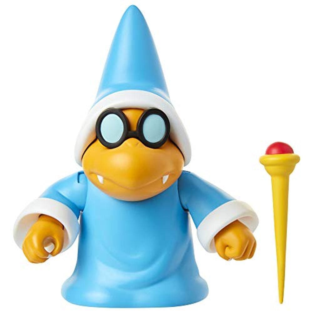 SUPER MARIO Nintendo Collectible Magikoopa 4" Poseable Art