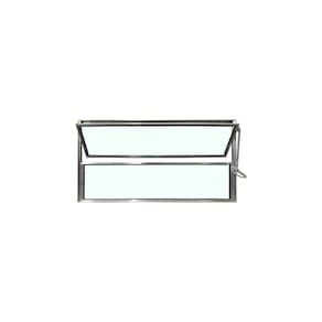 Vitro Basculante Brilhante 40 X 100 Vidro Liso