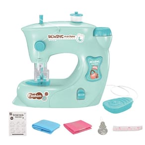Máquina de costura de luz elétrica Pequenos aparelhos brinquedos costurar atividades de inteligência brinquedo para meninas crianças