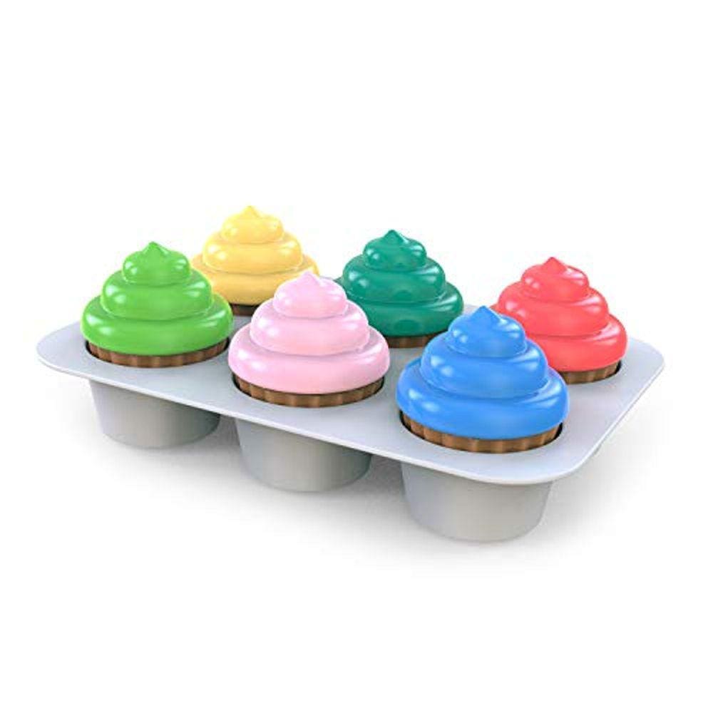 Brinquedo Bright Starts Sweet Cupcakes Shape Sorter para criançasâ € ‹