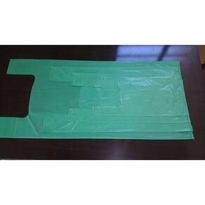 Sacolas Recicladas Resistentes 30x40 Verde - 825 Unds