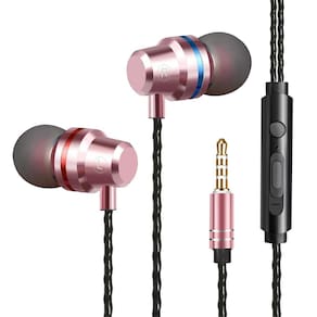Fones de ouvido esportivos com fio Hifi Super Bass Headset 3.5mm fone de ouvido intra-auricular fones de ouvido estéreo