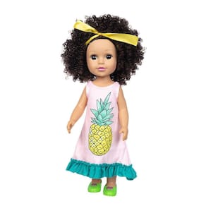 Cabelo encaracolado Boneca Bonita Simulação Boneca Boneca de Cabelo Encaracolado Bonito Brinquedo