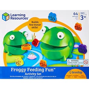 Recursos de Aprendizagem Froggy Feeding Fun Activity Set, Fine M