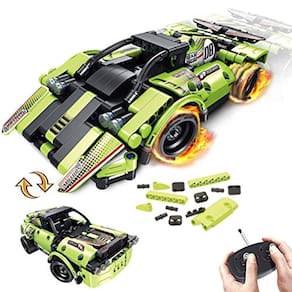GAMZOO STEM Construindo Brinquedos para Crianças com Cont remoto 2 em 1