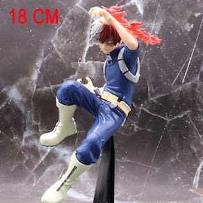 Anime My Hero Academia Figura Pvc Age Of Heroes Figurine Deku Action Collectible Model Decorações Boneca Brinquedos (Shoto)