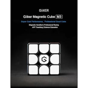 Giiker M3 Cubo Magnético 3x3x3 Vivid Color Square Magic Cube Puzzle Science Education Toy Gift from x