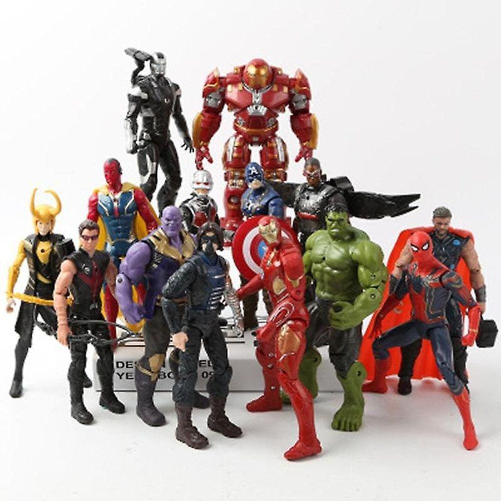 Lindos vingadores crianças figura de ação brinquedos de super-herói (Ironman)