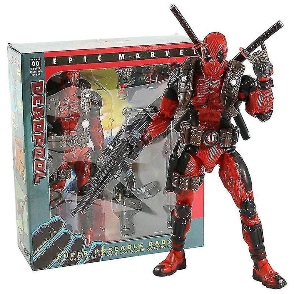 18cm NECA Deadpool Ultimate Action Figure Toy Collection Model| Figuras de Ação