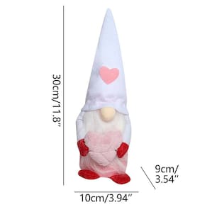 Envelope de amor fofo boneca sem rosto velho boneca casal criativo presente de dia dos namorados