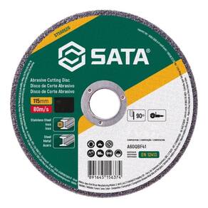 Disco Corte Abrasivo Metal/Inox 4.1/2X1.6Mm Sata