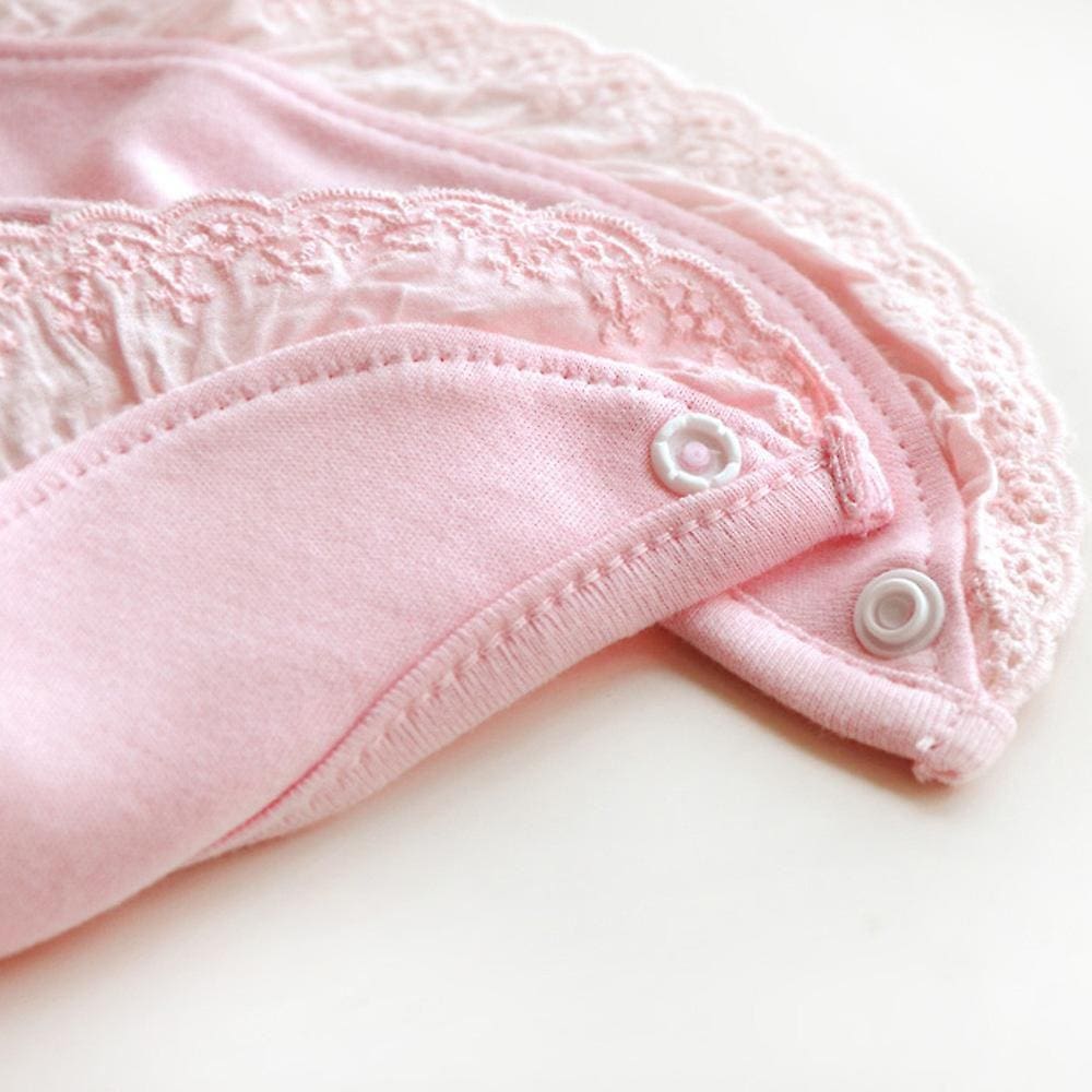 Bebê recém-nascido infantil bebê crianças meninas bowknot babadores de renda saliva toalha de desenho animado