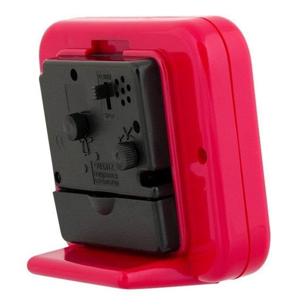 Despertador Quartz Herweg Ref: 2612-044 - Vermelho