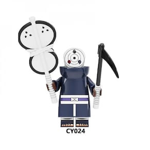 8pc Naruto Montou Brinquedos de Minifigura de Bloco de Construção Infantil