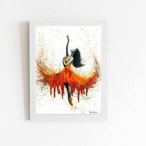 Quadro Decorativo 60x40cm Moldura Eucatex - Alta Qualidade