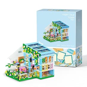 KKXX Edifícios Modulares Blocos Kits Sunshine Flower House M