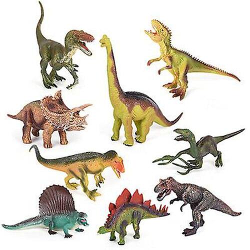 Em promoção! Dinossauro De Brinquedo Figura W/ Atividade Jogar Mat