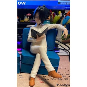 1pcs Anime The Promised Neverland Figure Set Emma Norman Ray Figure Brinquedos brinquedos brinquedos 13cm| Figuras de Ação