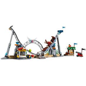 Blocos Educacionais Montanha Russa Pirata 3 em 1 Compatível com City Creator 31084 - Presente de Brinquedo