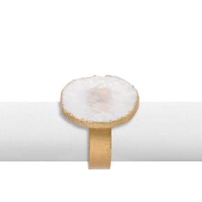 Argola De Guardanapo Copa E Cia 4 Pçs Complement Classic Quartzo