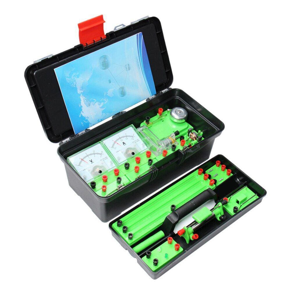 Kit de Circuitos Elétricos para Ensino Fundamental - Experimentos de Magnetismo e Eletricidade