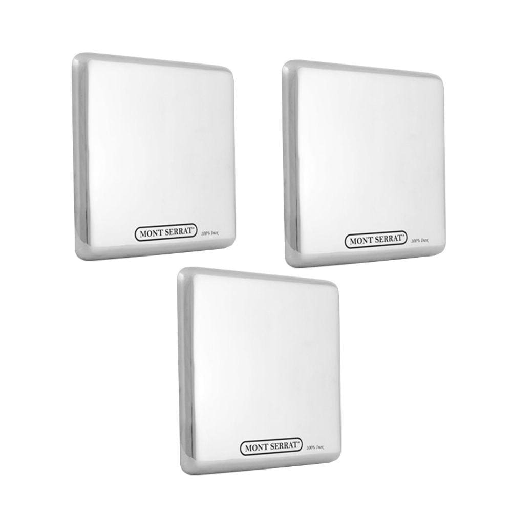 Três Ralos Inox Antiturbilhão Encaixe 50mm De Piscina Montserrat