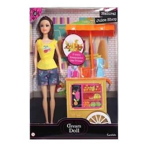 Boneca Dream Doll Loja De Suco Natural Candide 2939