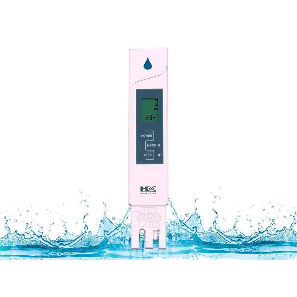 Testador água AquaPro HM Digital TDS e temperatura