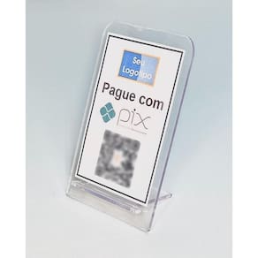 Display Transparente de Mesa - Higiênico e Elegante