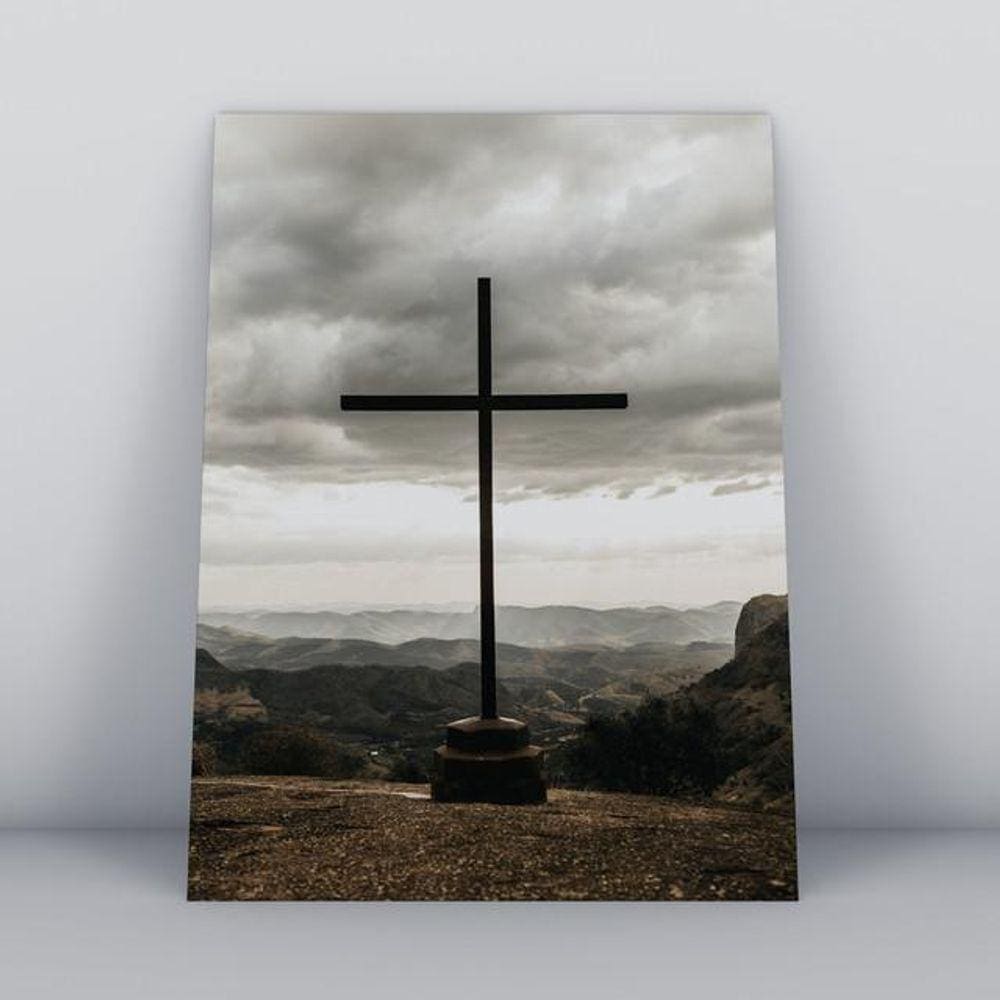 Quadros TAC religião-058-m2 Colorido MDF 20x30cm - 1 peça