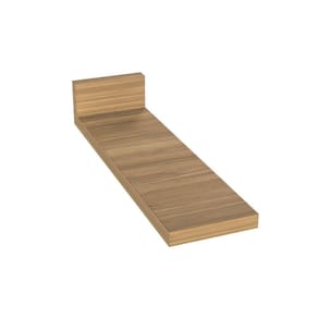 Tampo para Balcão Toalheiro 15cm Ipanema Cabecasa Madeiramadeira Acácia