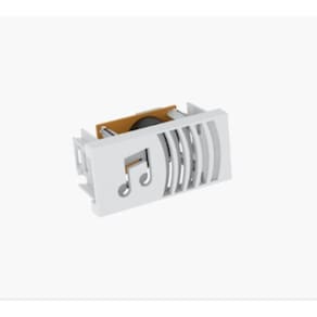 Campainha Cigarra Enerbras Doha Branco - Modulo Som 5560-E