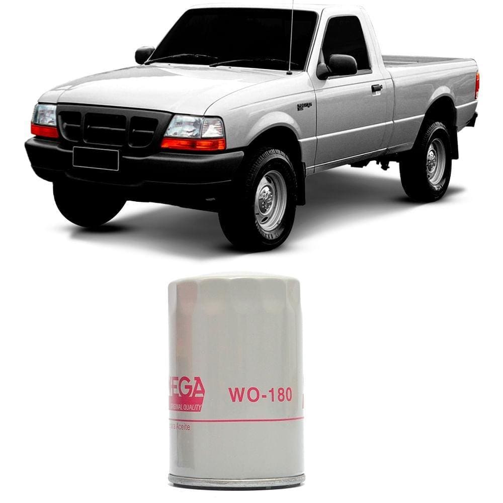Filtro Óleo Ford Ranger 2.3 2.5 3.0 96 A 2018 Wega