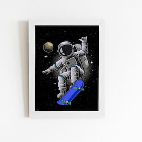 Quadro Decorativo 60x40cm Moldura Eucatex | Alta Qualidade