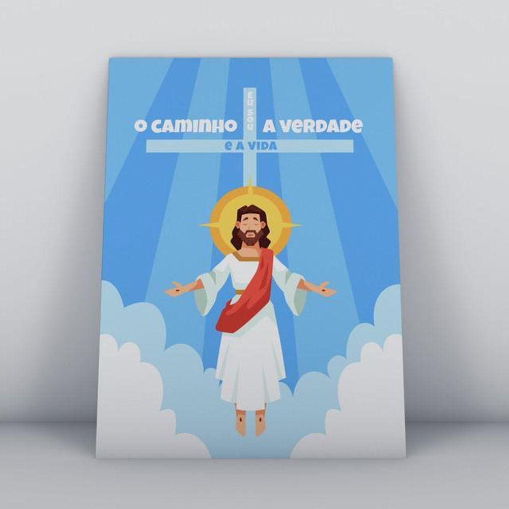 Quadro Decorativo Religião Cristã 006 - 20x30cm
