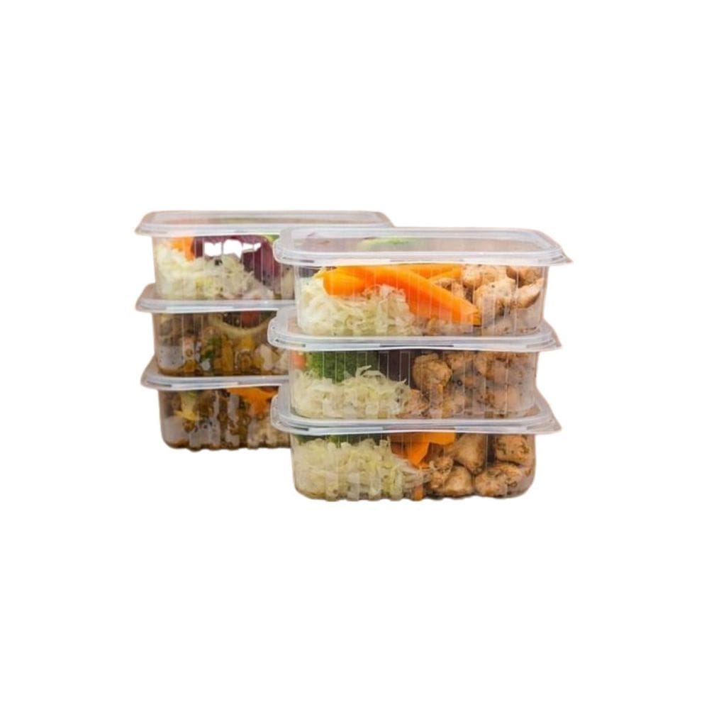 Pote Retangular 400ml - Empanet - Resistente