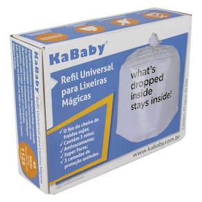 Refil Para Lixeira Mágica 45 sacos Anti-odor Kababy