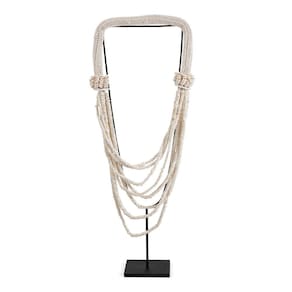 Escultura Decorativa Conchas com Suporte 67cm 17158 Mart