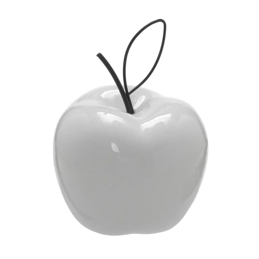 Maca Decorativa Branca 13Cm