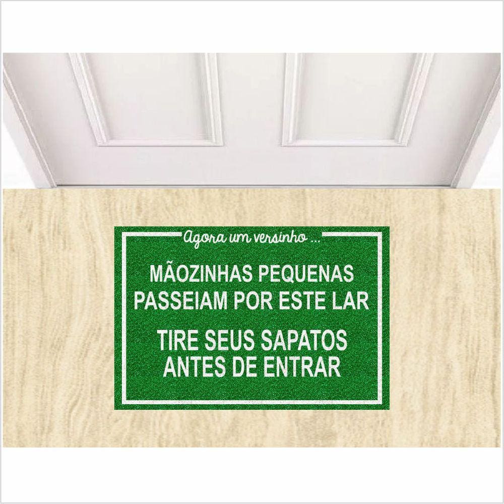 Tapete Mãozinha Pequenas Passeam Por Aqui.