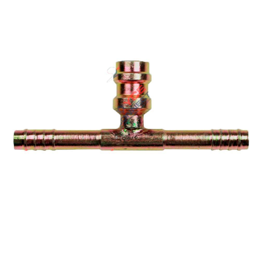 Emenda 06mm C/Válvula Serviço R134A