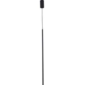 Pendente Code Linear Ø1,6X80cm -2Mt De Cabo Preto