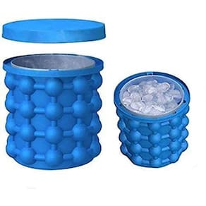 Balde Forma De Gelo Silicone Ice Magic Da Tv - Ice Genie
